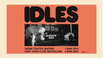 'IDLES'. Entradas ya a la venta para los conciertos de Madrid y Barcelona. 1 y 2 de marzo de 2024