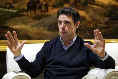 José Manuel Soria l'abril passat, després de dimitir com a ministre d'Indústria