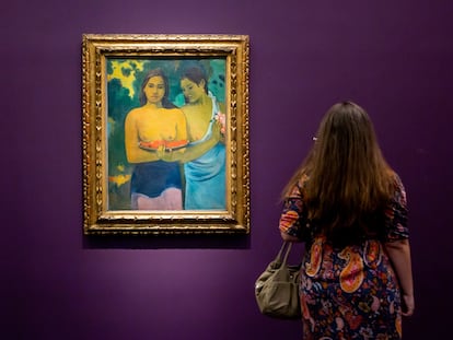 'Deux femmes tahitiennes', de Gaugin, expuesto en el MASP.