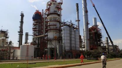 La refinería de Pemex en Tula, en el Estado de Hidalgo.