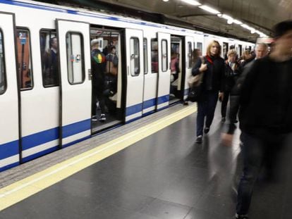Estaci&oacute;n de Pac&iacute;fico de la L&iacute;nea 1 del Metro de Madrid.
