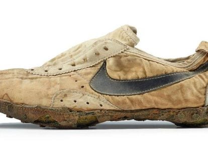 Las zapatillas creadas en 1972 por Bill Bowerman que han sido subastas en Ebay.