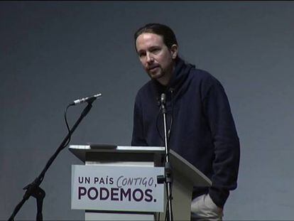 Iglesias rechaza una “operación menina”para investir a Santamaría