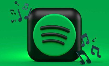 Logo Spotify con notas