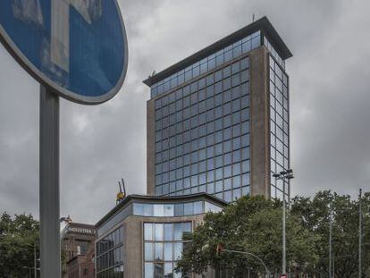 El edificio del Deutsche Bank en Barcelona.