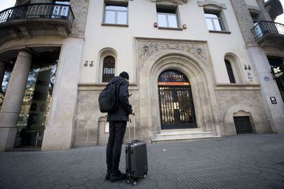 Un albergue en el paseo de Gràcia de Barcelona.