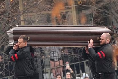 Alexei Navalny's funeral