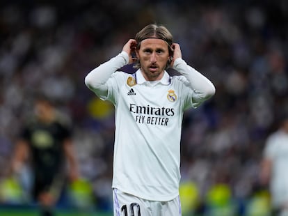 Luka Modric, this season with Real Madrid.