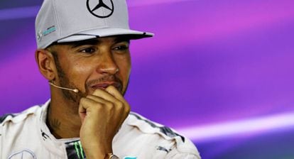 Lewis Hamilton en el Gran Premio de Alemania el pasado domingo. 