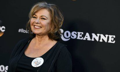 Roseanne Barr, en la premiere de la serie el pasado 23 de marzo en Los Ángeles.