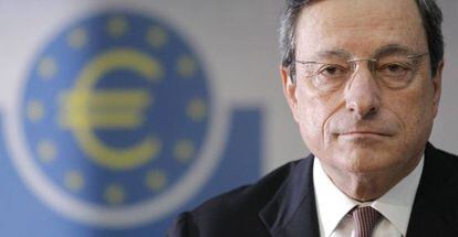 Draghi, durante una conferencia de prensa en julio.