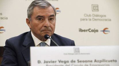 El presidente del Círculo de Empresarios, Javier Vega de Seoane.