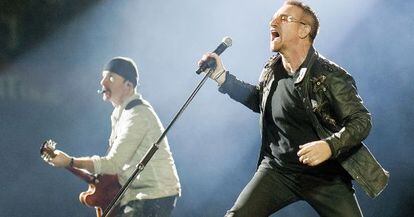 Concert d&#039;U2 a Barcelona l&#039;any 2009.