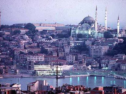 Una vista de Estambul.