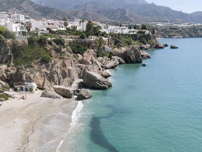 Playa de Calahonda, en Nerja (Málaga).