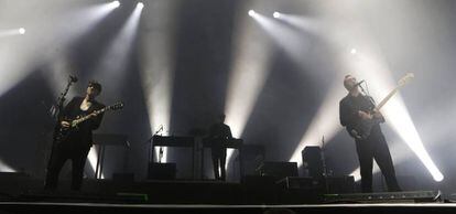 La banda británica The XX en 2013.