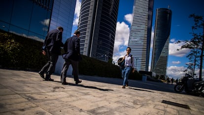 Distrito financiero de Madrid.