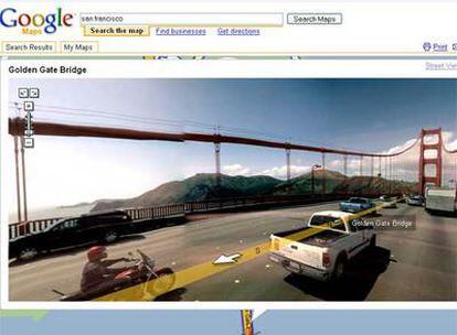 La nueva función de Google Maps permite darse paseos por las calles de las principales ciudades de Estados Unidos.