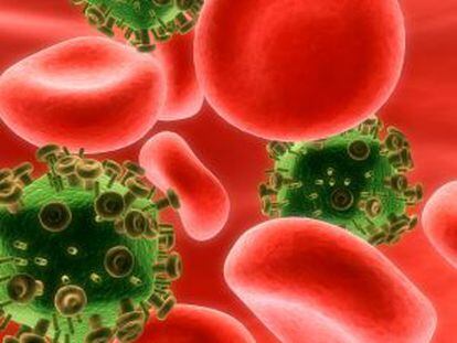 La cantidad de HIV en sangre determina la capacidad infecciosa de un individuo.