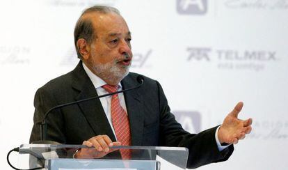 Carlos Slim, primer accionista de FCC.