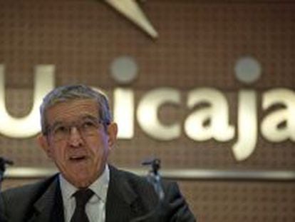 El presidente de Unicaja Banco, Braulio Medel.