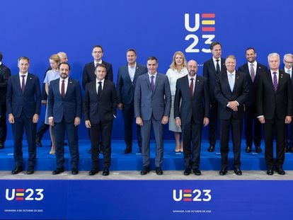 Mandatarios de los países de la UE durante la foto de familia de la reunión del Consejo Europeo Informal (EUCO), celebrada en Granada el pasado octubre.