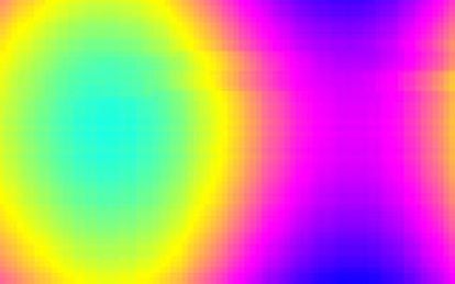 Imagen lisérgica que reproducía el virus LSD.com.