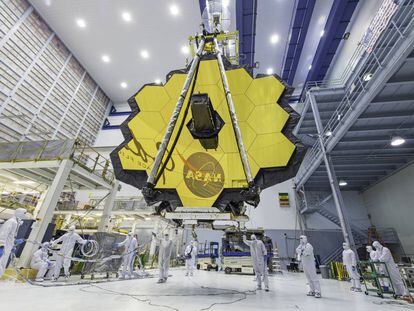 El espejo principal del Telescopio Espacial James Webb