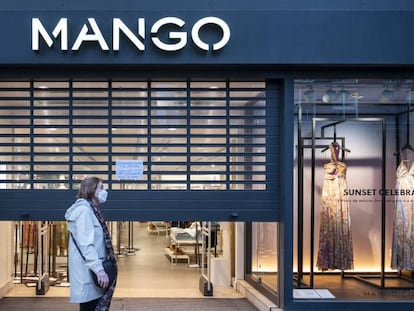 Una tienda de Mango.