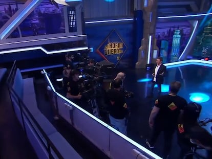 El plató de 'El hormiguero', sin público este miércoles.