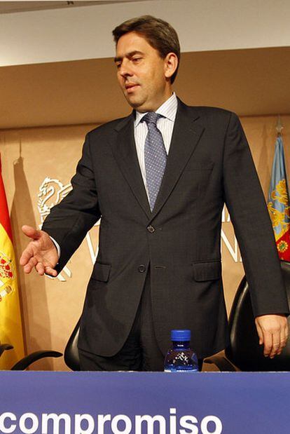 El vicepresidente Vicente Rambla, en la sede del Consell.