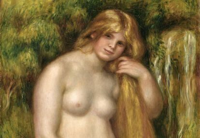 &#039;La fuente&#039;, de Renoir. 