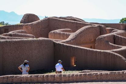 Sitio arqueológico de Paquimé en el poblado de Casas Grandes, al norte de la capital de Chihuahua. 