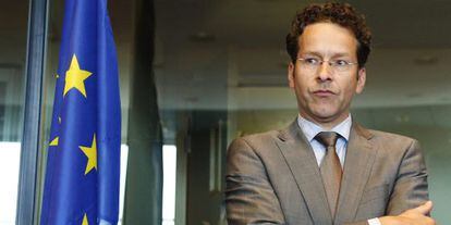 El presidente del Eurogrupo, Jeroen Dijsselbloem, en una comparecencia reciente.