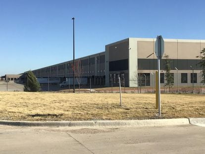 Centro logístico operado por Home Depot en Dallas (Texas), adquirido por Amancio Ortega, en una imagen tomada de los registros públicos.