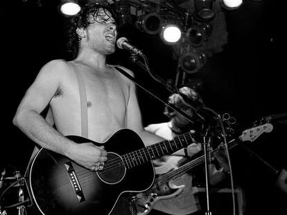 Jeff Buckley, en un concierto en The Garage, Londres, en 1994.