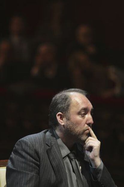Grueso, en el Teatro Español en marzo de 2012.