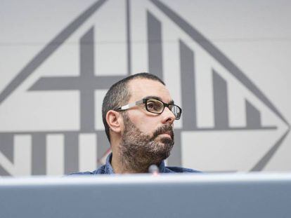 L'Enrique, usuari del Servei d'Atenció als Homes de l'Ajuntament de Barcelona.