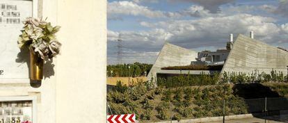 El nuevo crematorio en el cementerio Sur de Carabanchel.