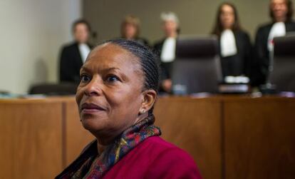 La ministra de Justicia de Francia, Christiane Taubira.