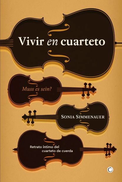 Portada de 'Vivir en cuarteto', de Sonia Simmenauer