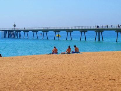 El Pont del Petroli de Badalona.