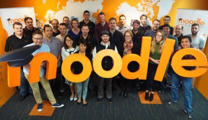 Treballadors de l'empresa Moodle a Austràlia.