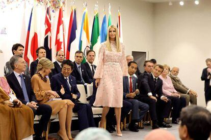 Ivanka Trump, el pasado sábado en el G20, en Osaka, Japón.