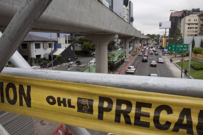 Obra de OHL en México, en el año 2011.