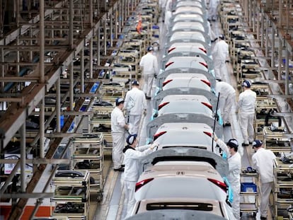 Planta de Honda en Wuhan (China).