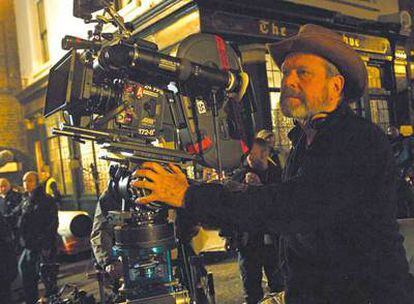Un genio ante el desastre: el director Terry Gilliam, durante el rodaje de El imaginario del doctor Parnassus.
