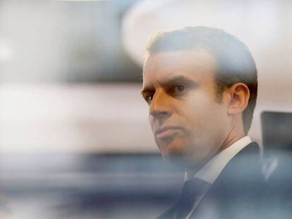 Emmanuel Macron, candidato a la presidencia de la Rep&uacute;blica francesa.