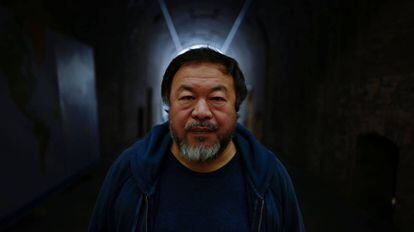 Ai Weiwei en su estudio de Berlín en febrero de este año.