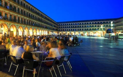 Plaza de la Corredera, en Córdoba.